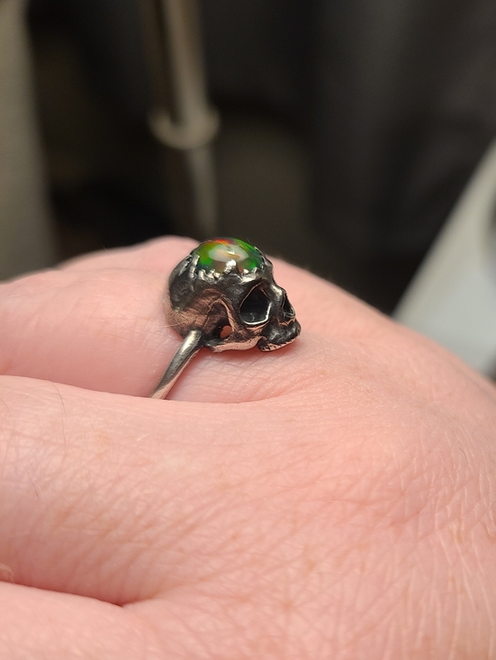 arcana obscura Jewelry - Arcana Obscura Animus Apertus Opal Ring